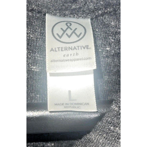 Alternative Earth Hoodie, Lightweight, Koi Fish Graphic, L, Gray, Used - Picture 3 of 6